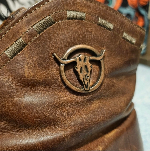 Capezio Ankle Cowboy Boots - Picture 6 of 8